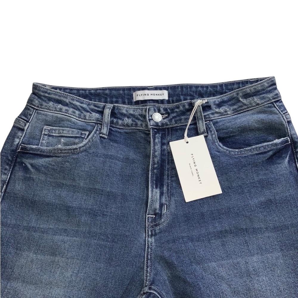 Flying Monkey 🌸Black Label🌸 Mid-Rise Ankle Skinny Stretch Jean - SZ 31 - Picture 4 of 6
